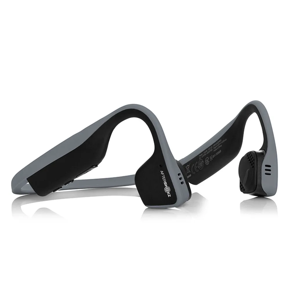 Aftershokz AS600 Trekz titanium Air открытые наушники с технологией костной проводимости Bluetooth наушники с микрофоном беспроводные Спортивные он