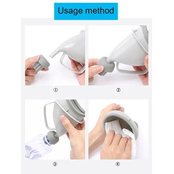 

Car Mobile Urinal Portable Ladies Standing Toilet Car Travel Emergency Child Convenience Urinal MSU99