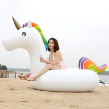 Водные принадлежности для взрослых плавательный бассейн поплавок Защита окружающей среды ПВХ Единорог Надувное крепление piscina