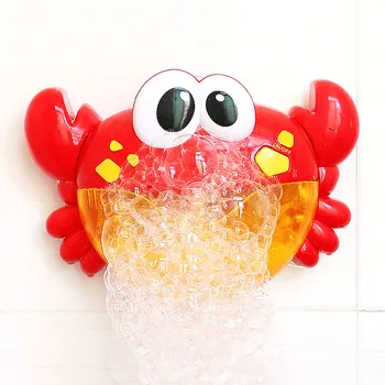 

Children Bath Toys Crab Bubble Machine Play Water Game Baby Music Bubble Machine Toy Bath Toys
