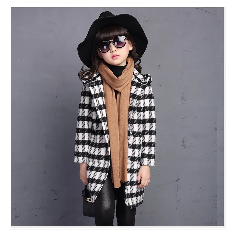 

Girls Windbreaker Coat, Spring and Autumn in The Long Section of Big Children's Jacket, 2018 New Children's Clothing Coat