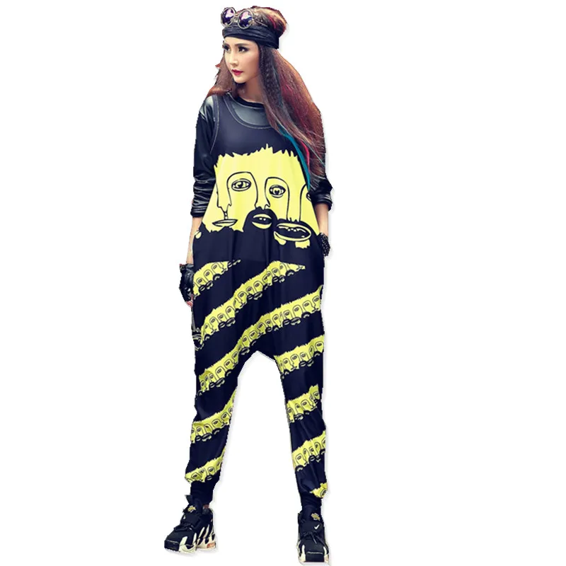 

Just.be.never hip hop style pant elastic waist full Length new products 2018 Sweatpant Women Loose Knitted Slacks High Quality