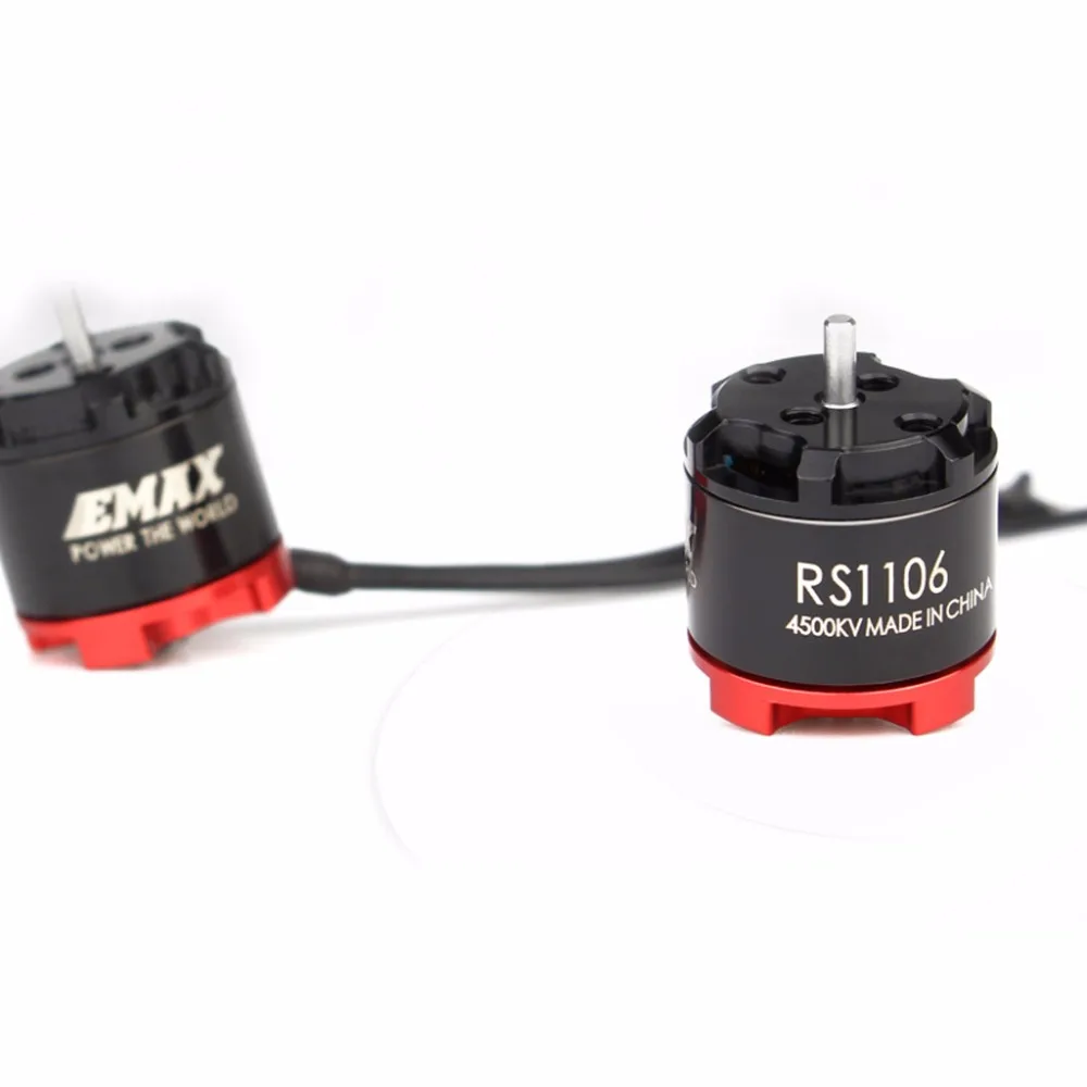 Clearance sale 2set/lot EMAX RS1106II 4500KV 6000KV 7500KV MINI Brushless Motor RC FPV Racing Violent Indoor Quadcopter | Игрушки и