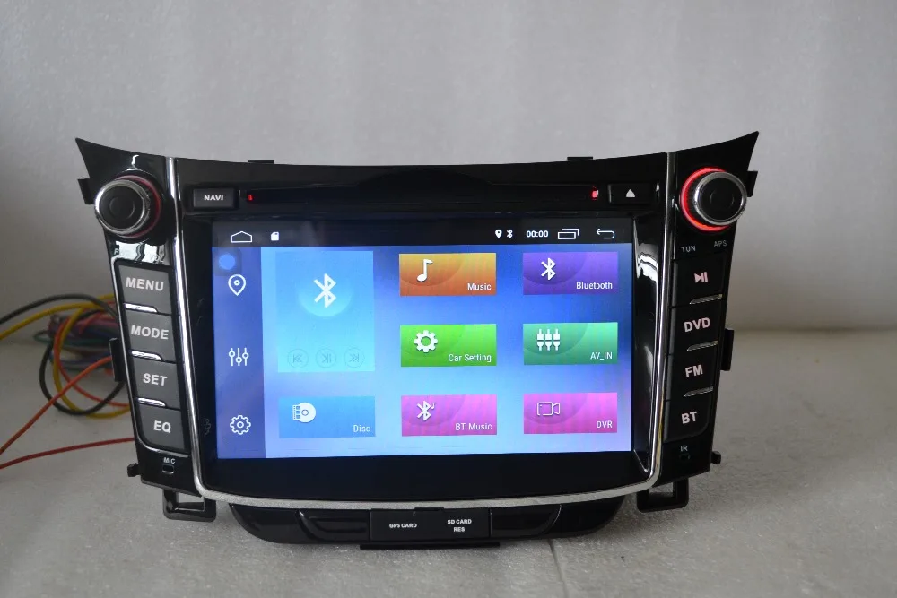 Flash Deal 2 din 7"Android 8.1 for HYUNDAI I30 2013 car dvd,gps navigation 3G,Wifi,BT,quad core,1024 x 600,support dvr,obd2,touch screen 6