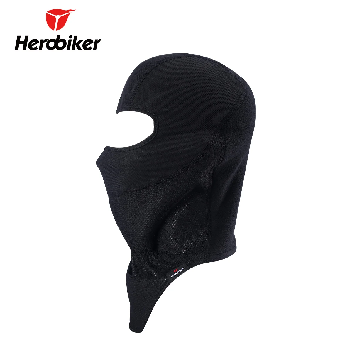 HEROBIKER мотоциклетная маска Балаклава мотоциклетный шлем маска ветрозащитная Флисовая Балаклава шапка зимние шапки черный