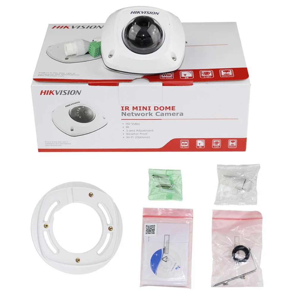 Оригинальная ip камера HIKVISION DS 2CD2542FWD IWS международная версия 4 МП обновляемая