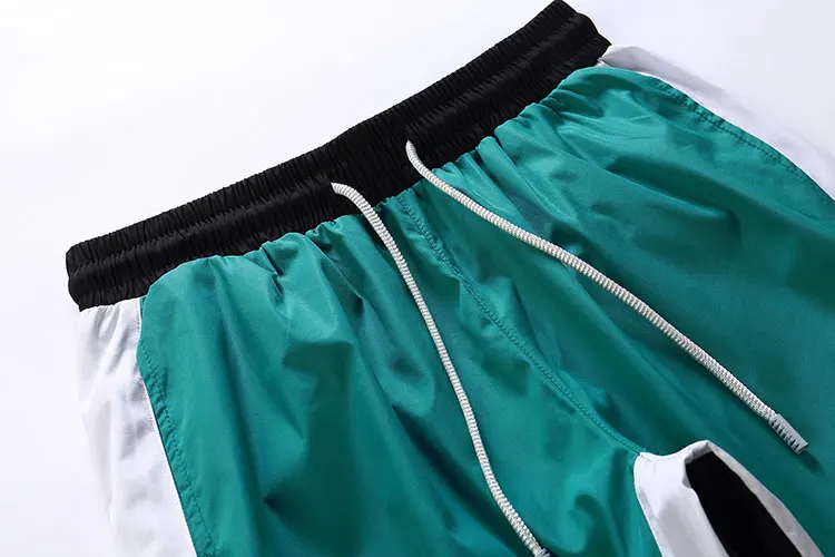 Color Block Patchwork Harem Pants 11