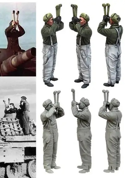 

1/35 Resin Kits Sturmgeschutz Crew 1pc Not assembled Uncolored