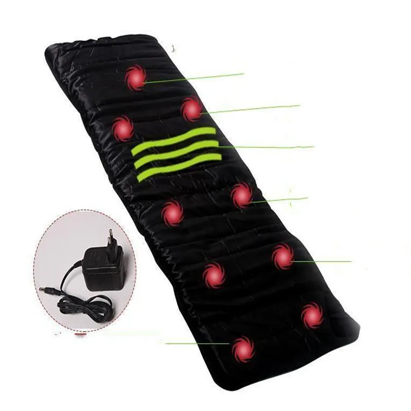 

Electric Massage Heat Shock Car Mattress Dual Speed Control Full Body Massage Relaxation Back Relaxation Health Mattress