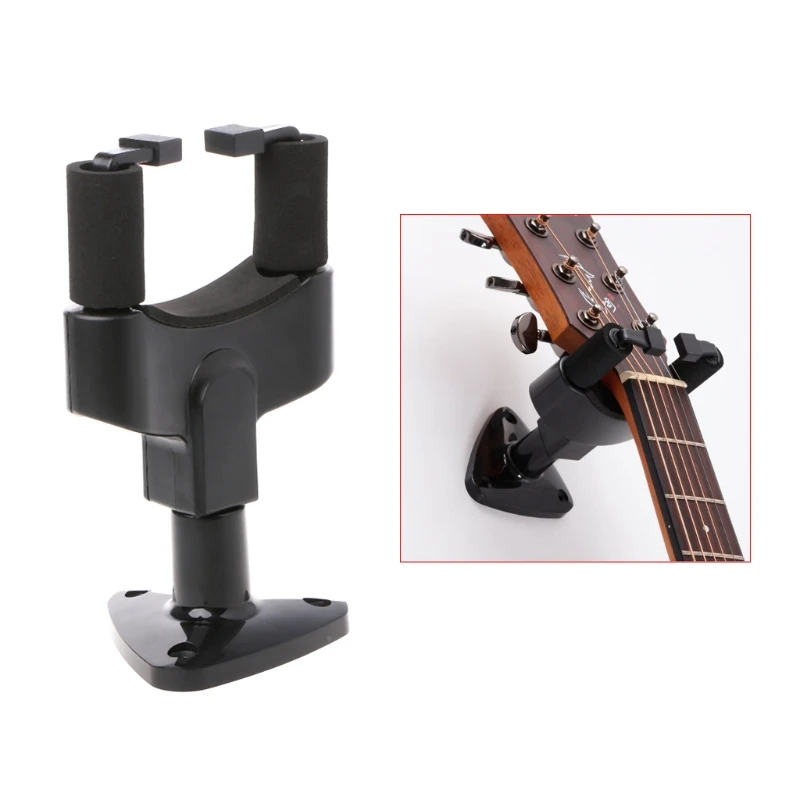 Wall Mount Guitar Stand Hook Ukulele Bracket Musical Instruments Rack