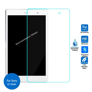 

For Sony Xperia Z3 Tablet Compact Tempered Glass Screen Protector 2.5 9h Safety Protective Film on SGP611 SGP621 SGP 611 621
