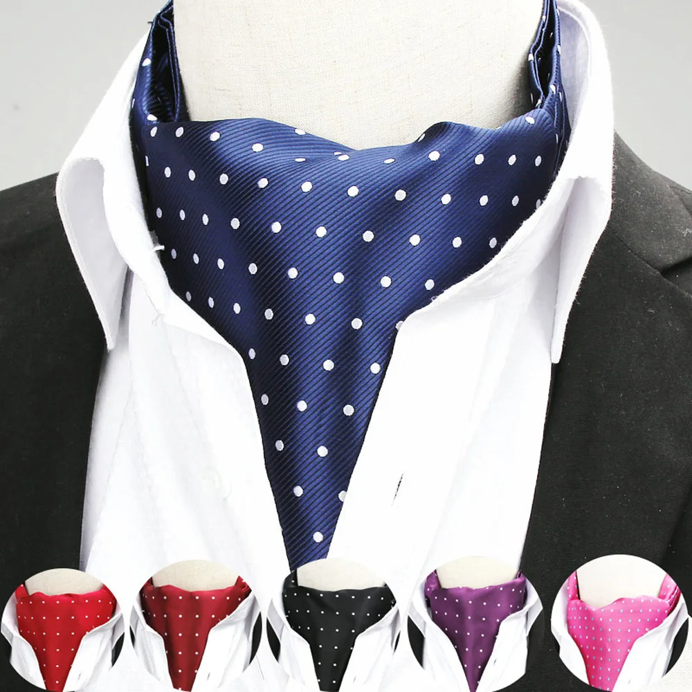 Мужские шарфы высокого качества в горошек галстук мужской шейный платок вечерние галстуки для мужчин YFTIE0361