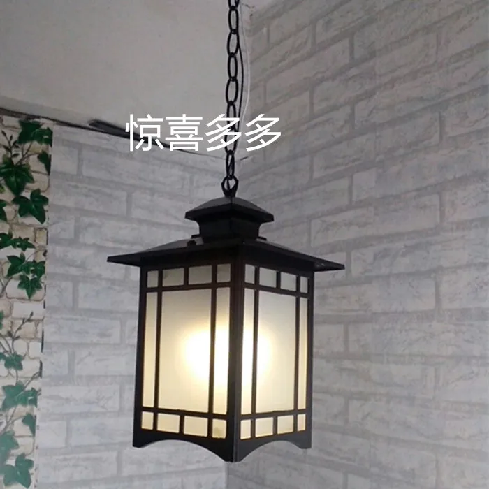 

Pendant lamps outdoor pastoral Outdoor Light balcony Retro lamp pastoral lighting corridor dining room Pendant Lights FG203