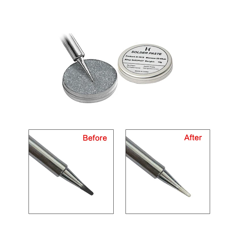Soldering Tips Tinner Refresher Soldering Iron Oxide Paste for Solder