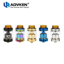 Authentic Advken MANTA RTA 5ml 3 5ml Capacity Rebuildable Tank Atomizer Air flow Control Top Refill