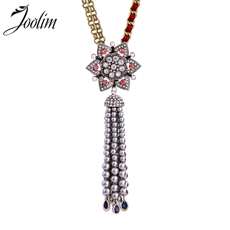 

Joolim Star Big Tassel Pendant Necklace Fashion Necklace Wholesale