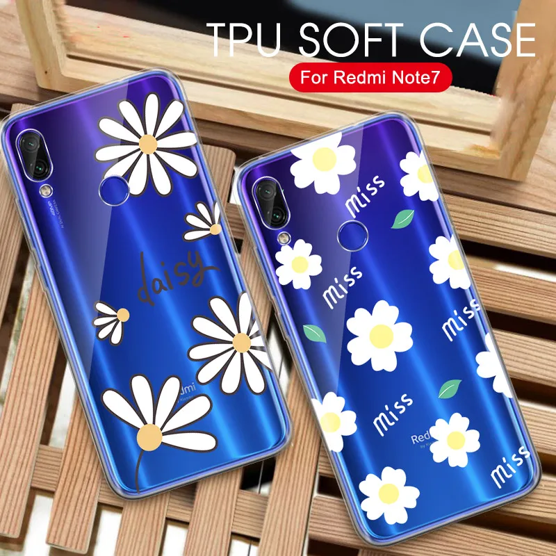 

GerTong Cartoon Paint Silicon Cover Case For Xiaomi mi9 se mi8 mi a1 a2 Soft TPU Clear For Redmi 7 6A Note 6 7 5 Pro Phone Cases