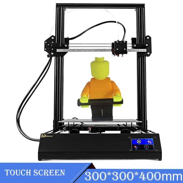 Special Price Metal frame big printing size 300*300*400mm DMSCREATE DP-X 3D printer DIY kit with high quality stable function