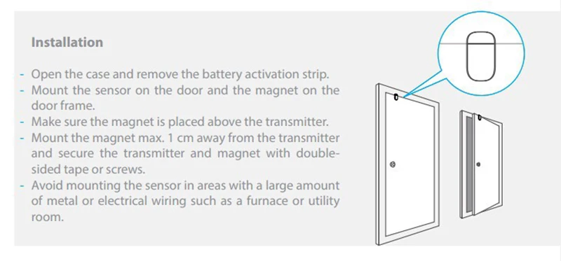 Беспроводной дверной/оконный контакт анти-входная дверь/windor открытый детектор легко установить дверь/вдов магнитный датчик etiger ES-D3C