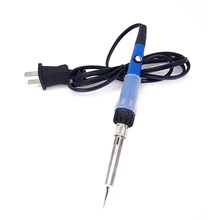 50 Вт США вилка 220 В/50 Гц Регулируемая температура Электрический Железный пистолет сварочный паяльник инструмент ESI-936S