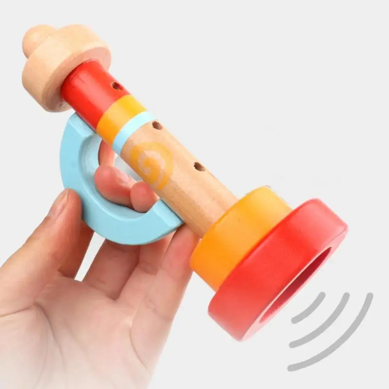 الطفل خشبية الرأسي صافرة البوق لعب الاطفال مونتيسوري المحمولة الأطفال آلات موسيقية للتربية لعب هدايا الطفل خشبية الرأسي صافرة البوق لعب الاطفال مونتيسوري المحمولة الأطفال آلات موسيقية للتربية لعب هدايا