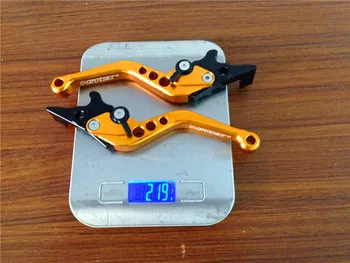 

STARPAD For Electric motorcycle accessories motorcycle modified horn double disc battle speed adjustable hand brake lever