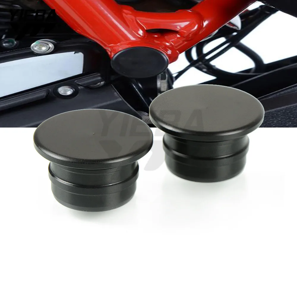 Frame Hole Cover Motorcycle accessories male frame cover hole For Ducati Scrambler Sixty2 2018 Plug Cap | Автомобили и мотоциклы
