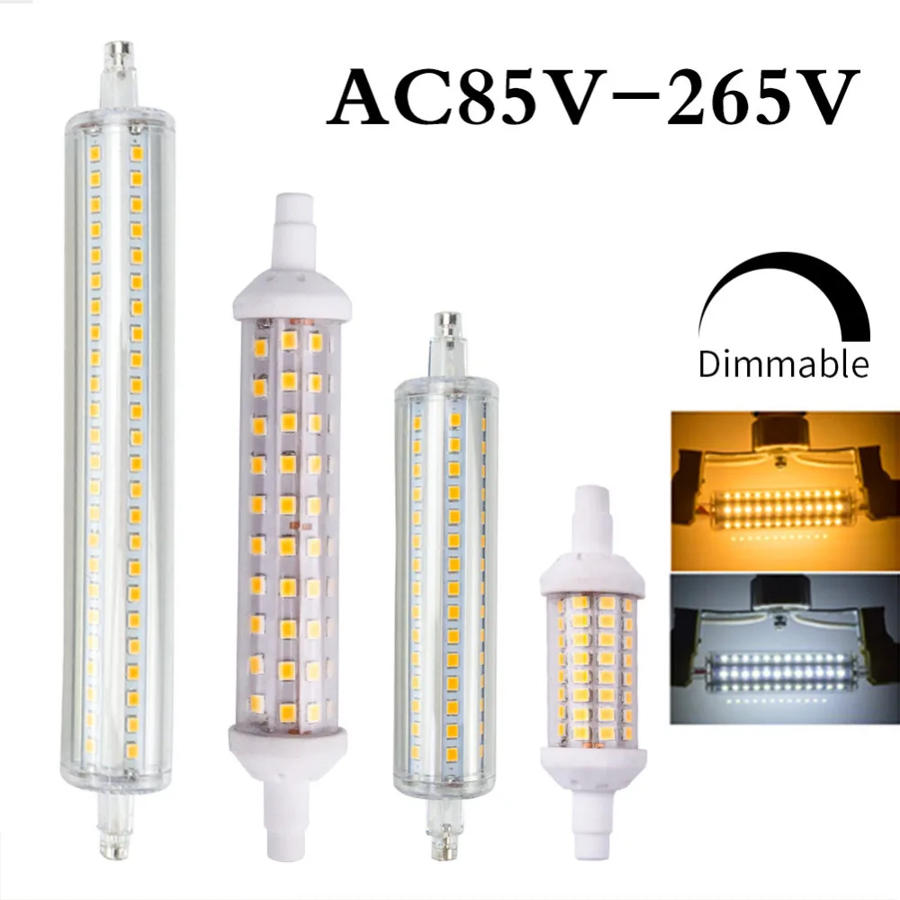 R7S J78 J118 Led Bulb Corn Lamp Dimmable 78mm 118mm 135mm 189mm Replace