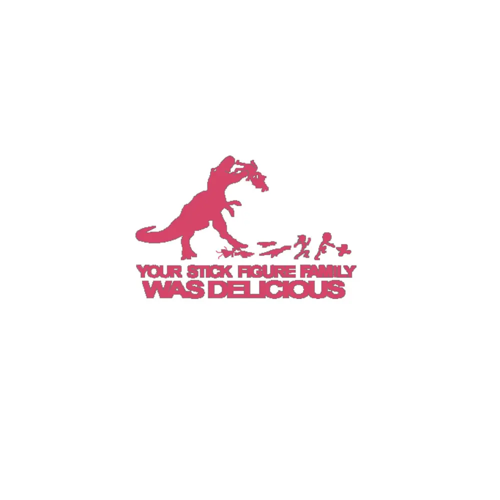 20cm13.2cm Dinosaur Sticker Decal For Car Truck Window Tool Boxes Wall Laptop Ipad Notebook Vinyl Bumper Stickers (7)