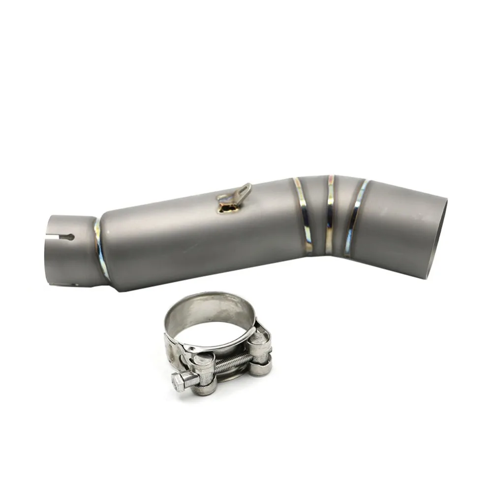 

Motorcycle Exhaust Middle Pipe For HONDA CBR500 2012-2014 Exhaust Muffler Middle Pipe Mid Elbow Bend Tube Connector