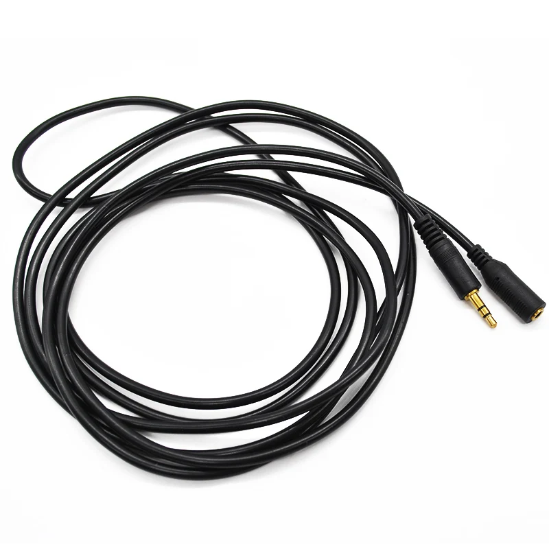

3 Meter lengthening Gold-plated cable 3.5 Male To Female For Plug Jack Stereo Headphone Car AUX M/F