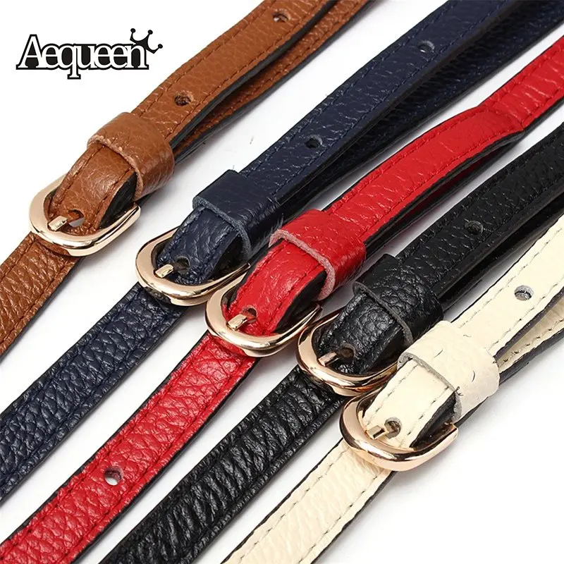 AEQUEEN Cow Leather Bag Replacement DIY Accessaries Shoulder Bag Adjustable Strap Belt For Long ...