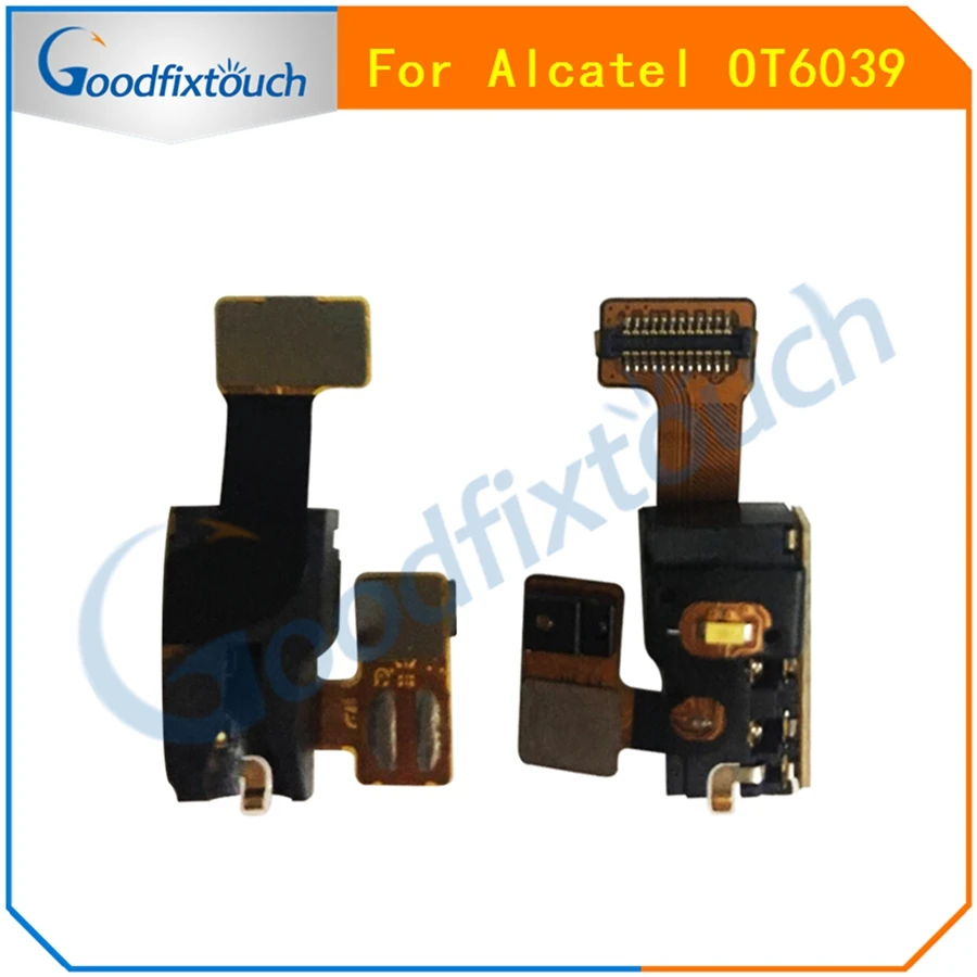 Для Alcatel One Touch Idol 3 OT6039 6039 6039A 6039K 6039Y аудиоразъем для наушников гибкий кабель