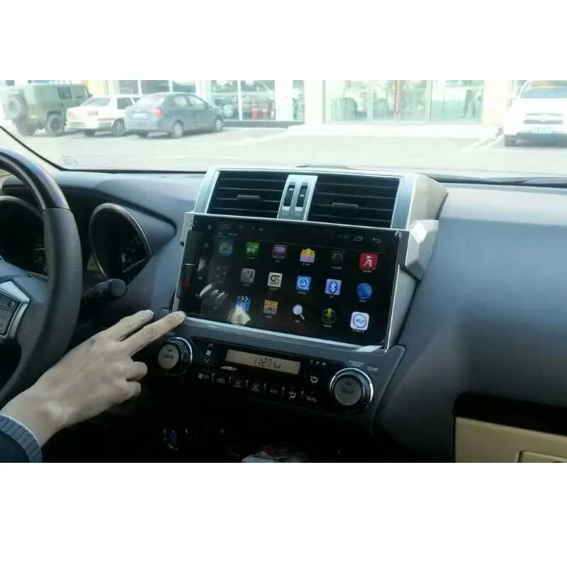 Для Toyota Land Cruiser Prado 2013~ 10," Автомобильный Android HD сенсорный экран gps NAVI CD DVD Радио ТВ Andriod система