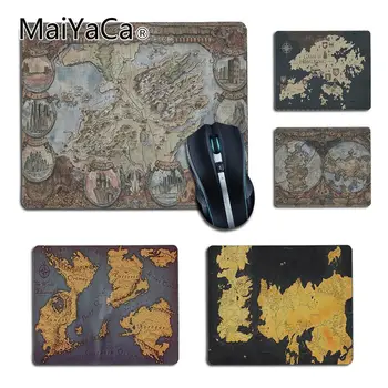 

MaiYaCa Top Quality Game of Thrones map small Mouse pad PC Computer mat desk mat Anti-Slip Laptop Mice Pad Mat gaming Mousepad