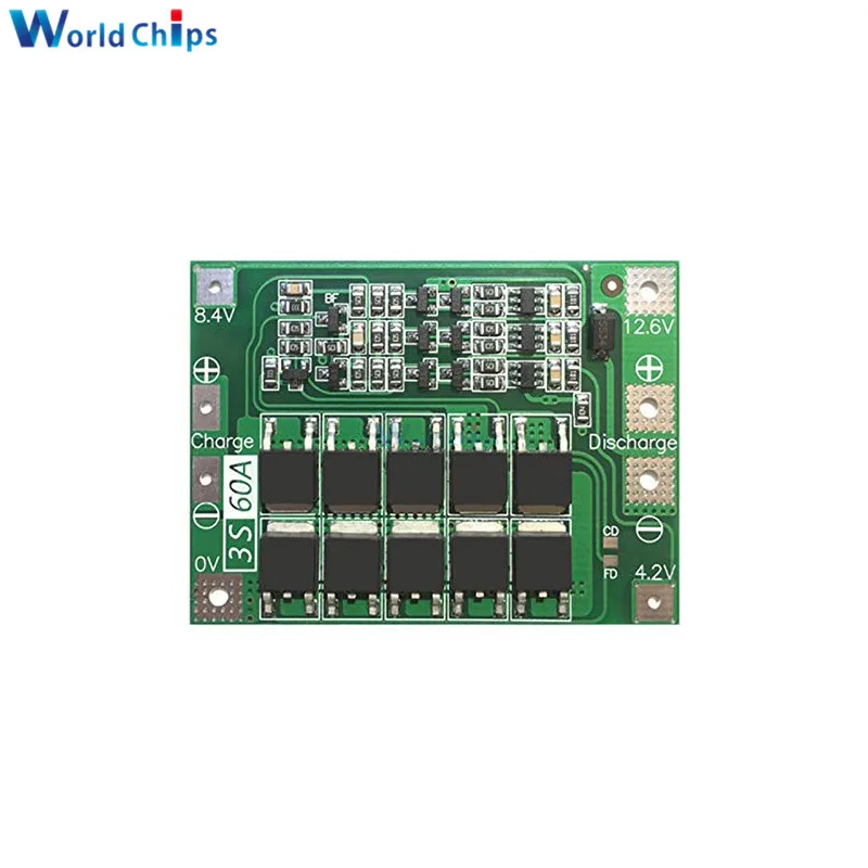 3 S 30A 60A 12 6 V 13 полимерный литий ионный аккумулятор зарядное устройство Защитная