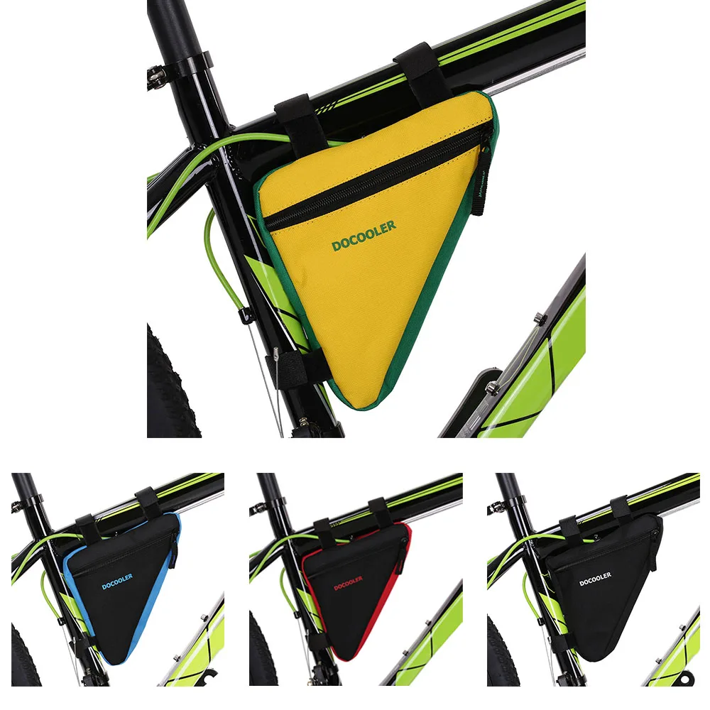 Cheap Outdoor Bags Triangle Cycling Bike Bicycle Front Saddle Tube Frame Pouch Bag Holder Outdoor Bag case storage 2