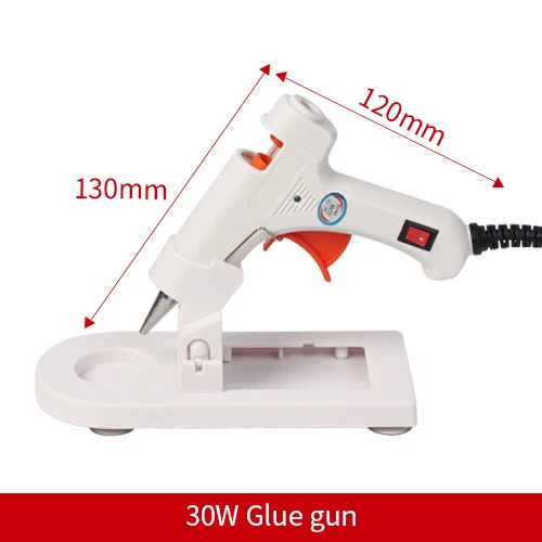 30 Вт/40 Вт/80 Вт/100 Вт Профессиональный высокотемпературный термоплавкий 30 Вт клеевой пистолет ремонтные инструменты Тепловая пушка DIY инструменты Горячий клеевой пистолет - Цвет: RRQ032