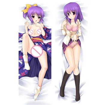 

MMF hot anime MM! characters sexy girls Mio Isurugi & Arashiko Yuno pillow cover Emu Emu! hugging Dakimakura body Pillowcase