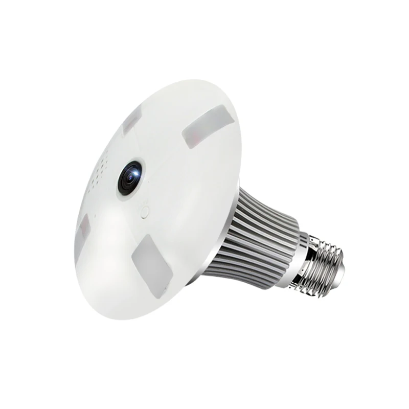 

360 Degree Fish Eye Lens Panoramic VR Camera Wireless Intercom IP Camera
