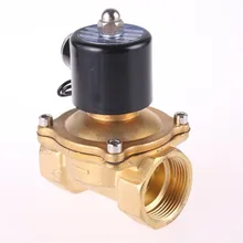 Электромагнитный Клапан g1-1/" прямой воды, воздуха, масла Газ Нормально Закрытым 2way 2 позиционный переключатель Электрический 2W350-35