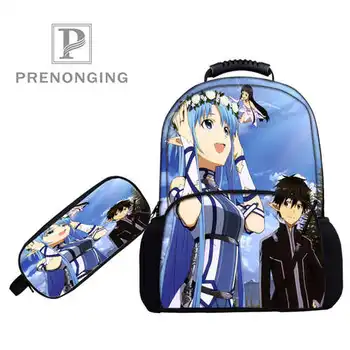 

Custom 17inch Asuna (1) Backpacks Pen Bags 3D Printing School Women Men Travel Bags Boys Girls Book Computers Bag#1031-8-Asuna