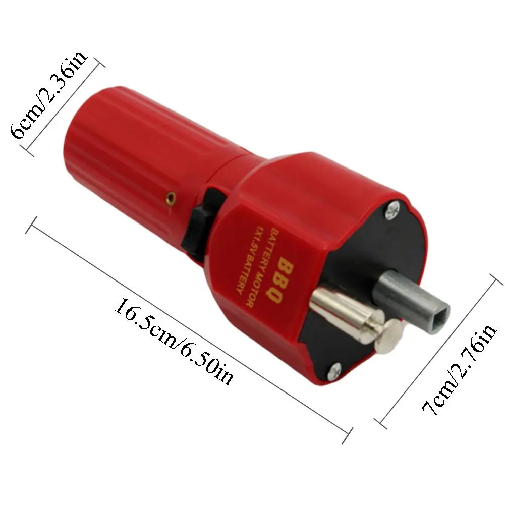 Аксессуары для барбекю, красная прочная конструкция, гриль для барбекю, ротатор двигателя, держатель для барбекю, кронштейн для жарки, аксессуар
