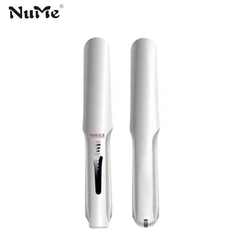 

Wireless Hair Straighteners Fast Heating Flat Iron Ceramic Hair Curler LED display Curling Irons USB Charger Straightening Iron