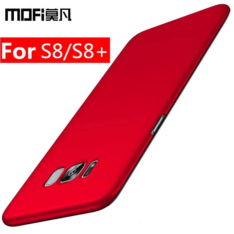 Для samsung S8 чехол galaxy s8 plus жесткий защитный черный capas MOFi оригинальный задняя