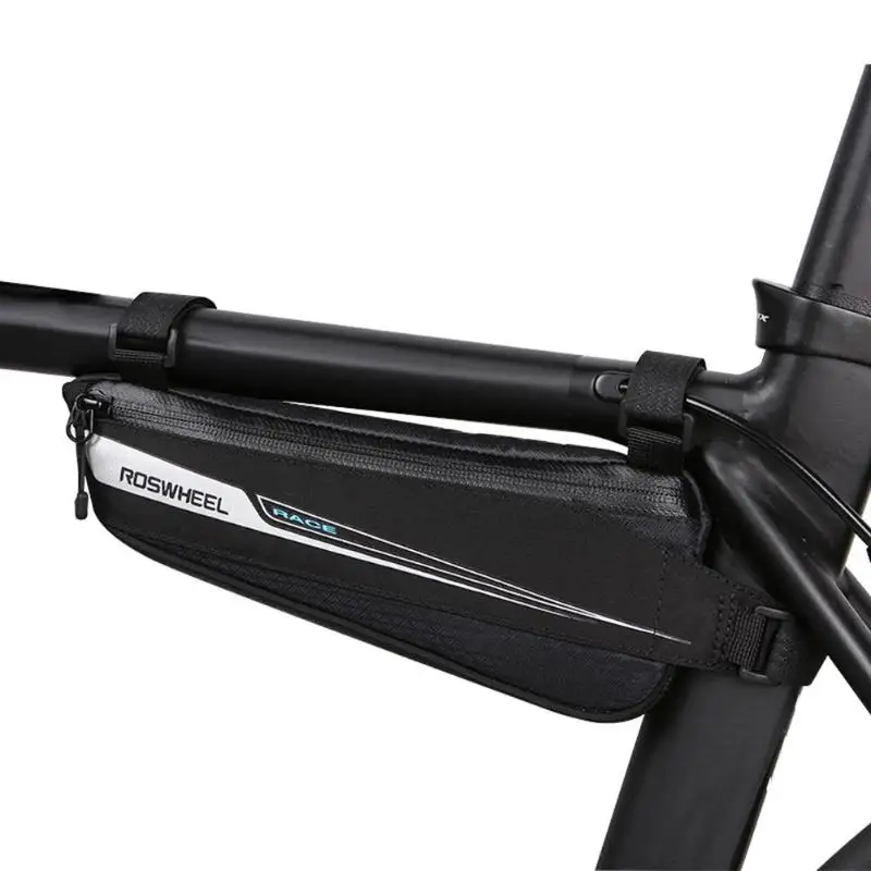 

New Cycling Bag Bike Frame Top Tube Bag Waterproof Pannier Pouch Frame Holder Bikes Bags Pack Case Black Bicycle Accessories