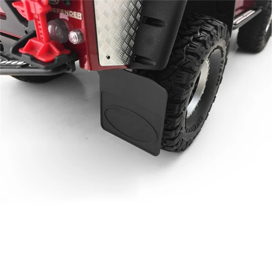 

Rubber Mud Flap crawler Metal Fixed Bracket RC Car Fender for 1/10 TRAXXAS TRX-4 TRX4 D110