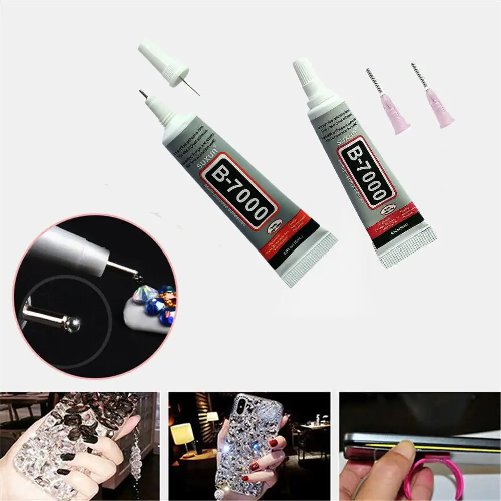 

1 pc Best B-7000 Multi Purpose Glue Adhesive Epoxy Resin Diy Crafts Glass Touch Screen Cell Phone Super Glue B7000 Nail Gel @15