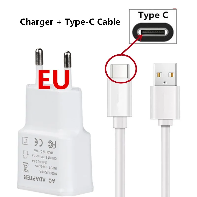 USB зарядное устройство адаптер для Sony Xperia Z5 Compact L3 1 10 PLUS XA1 XA2 PLUS Premium Ultra XZ3 Z Z1 Z2 Z3 Z4 Z5 micro usb type c - Тип штекера: EU charger-type c