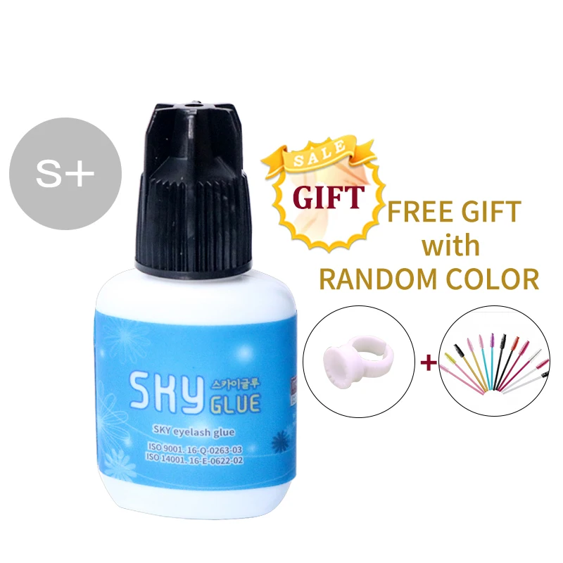 

10ml Super Type Sky Glue for Eyelash Extension Glue Last Over 6 Weeks Fast Drying Professional Eyelash Glue from Korea